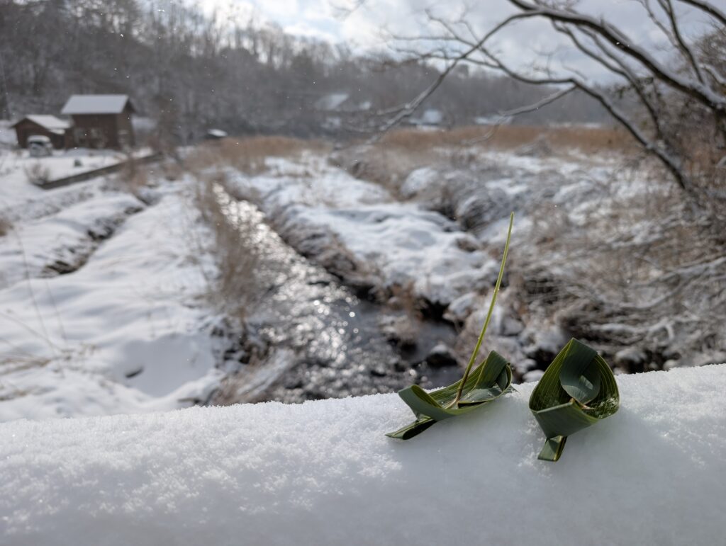 中国地方のある場所の笹舟